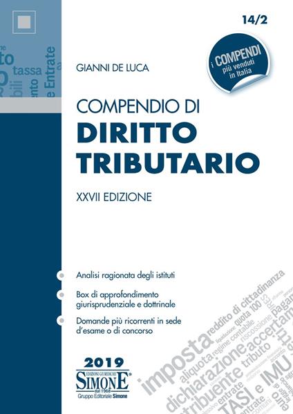 Compendio di diritto tributario - Gianni De Luca - ebook