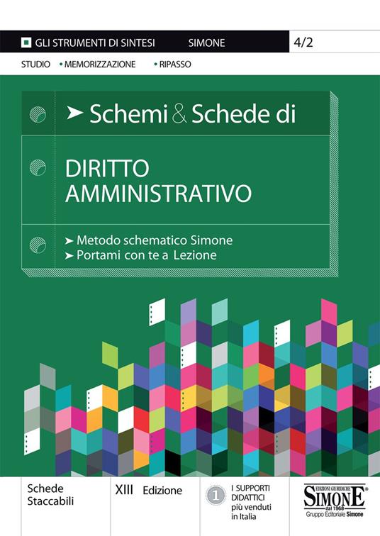 Schemi & schede di diritto amministrativo - Redazioni Edizioni Simone - ebook