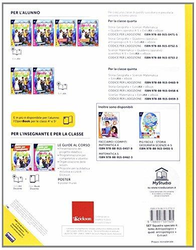 Squadra speciale. Tomo antropologico. Per la 4ª classe elementare. Con espansione online. Vol. 1 - Anna Ronca,Giulia Di Gregorio - 4