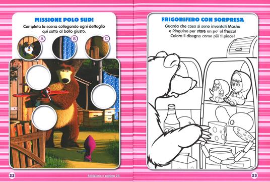 Attenti a Masha! Masha e orso. Con adesivi. Ediz. illustrata - 5