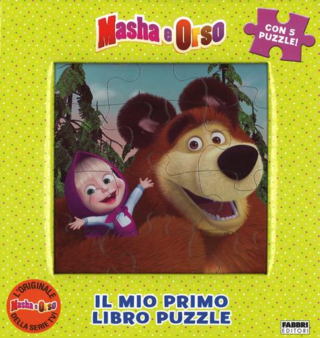 Il mio primo libro puzzle. Masha e orso - copertina