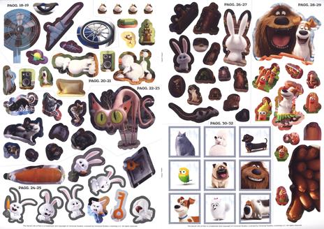 Tutti gli amici di Max. Libro gioco. Pets. Vita da animali. Con adesivi. Ediz. illustrata - 4