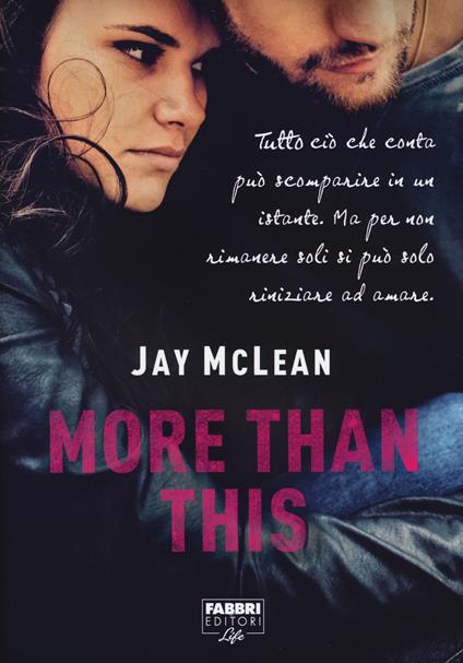 More than this - Jay McLean - copertina