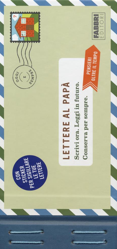 Lettere al papà. Con adesivi - Lea Redmond - copertina