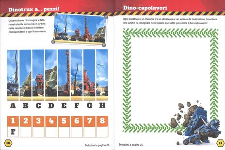 Ruggiti d'acciaio! Dinotroux. Libro gioco. Con adesivi. Ediz. a colori - 3