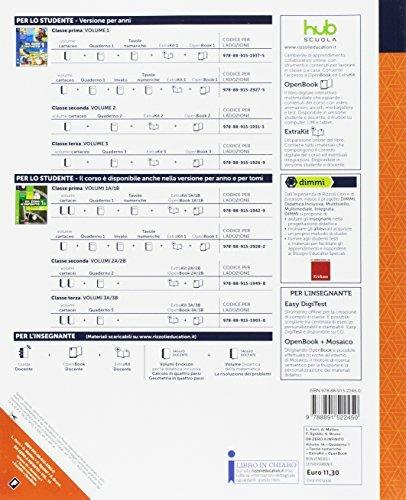  Da zero a infinito. Extrakit. Con e-book. Con 2 espansioni online. Con 2 libri: Quaderno-INVALSI. Vol. 1A-1B - 2