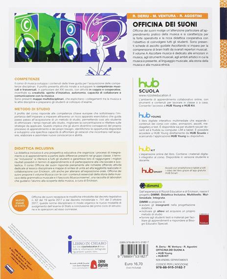  Officina dei suoni. Con ebook. Con espansione online. Vol. A: Ascoltare la musica - 2