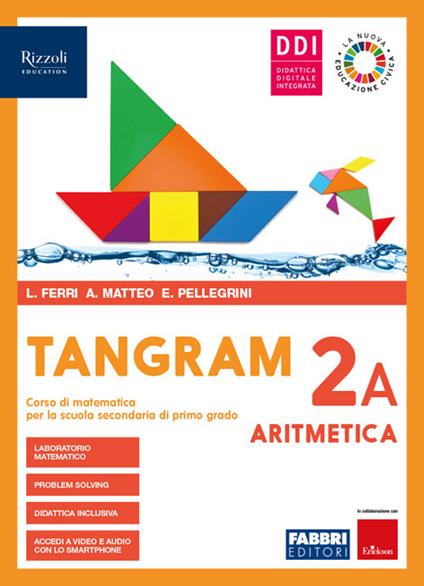  Tangram. Con e-book. Con espansione online. Vol. 2A-2B: Quaderno 2 + hub young + hub kit