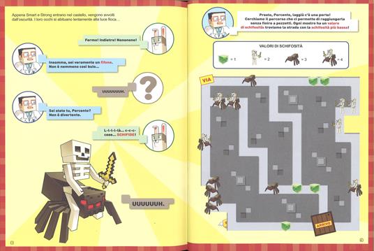 Dottor Smart e il castello schifido. Un libro gioco Minecraft non ufficiale. Ediz. a colori - Ivan Bigarella - 2