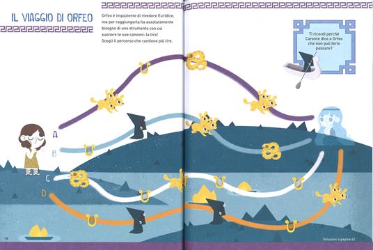 Gioca con i miti. Imprese incredibili, divinità capricciose e mostri mostruosi. Ediz. a colori - Valentina Camerini - 3