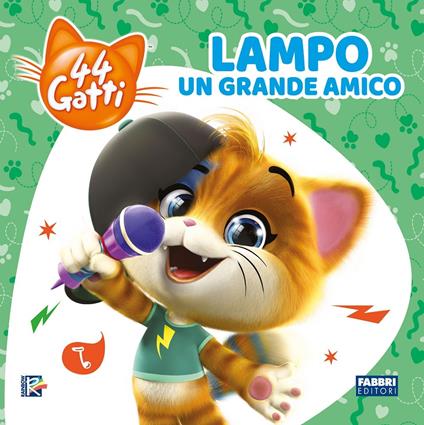 Lampo un grande amico. 44 gatti. Ediz. a colori - copertina