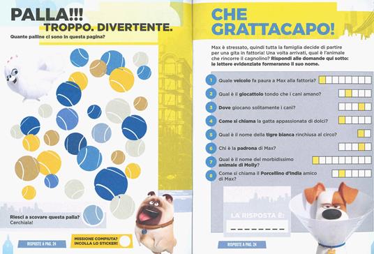 Pets 2. Coraggio a quattro zampe. Il libro gioco. Con adesivi. Ediz. a colori - 2