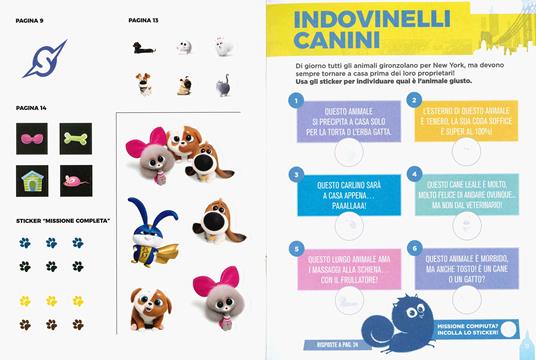 Pets 2. Coraggio a quattro zampe. Il libro gioco. Con adesivi. Ediz. a colori - 4