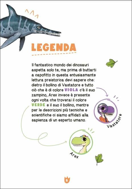 Arex e Vastatore presentano la grande enciclopedia dei dinosauri. Ediz. a colori - 2