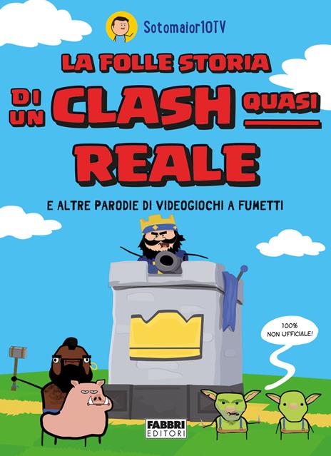 La folle storia di un clash quasi reale e altre parodie di videogiochi a fumetti - Sotomaior10TV - copertina