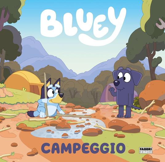 Campeggio. Bluey. Ediz. a colori - copertina