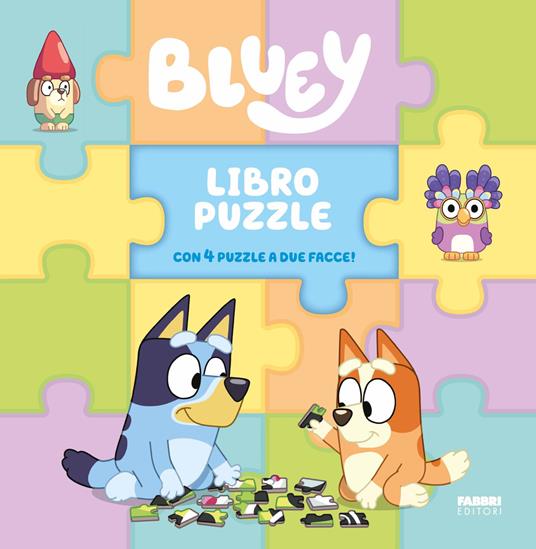Bluey. Libro puzzle. Ediz. a colori - copertina