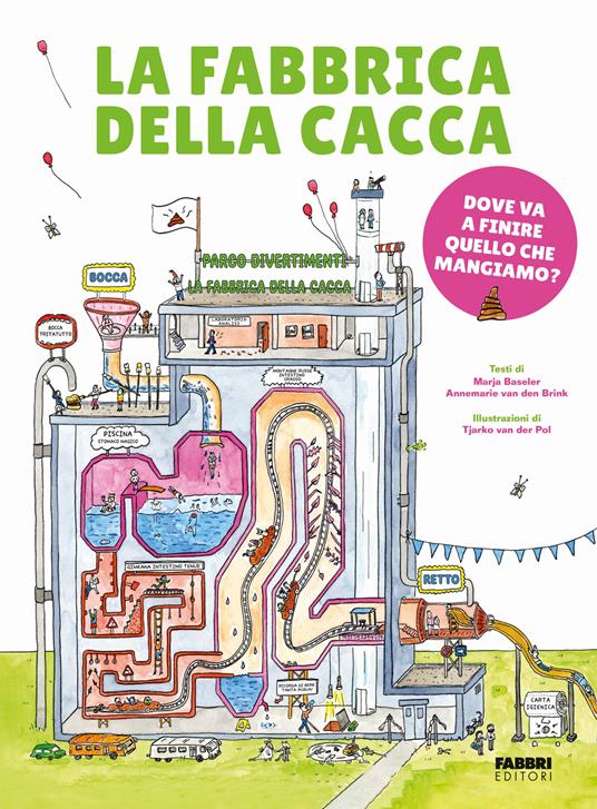 La fabbrica della cacca. Ediz. a colori - Marja Baseler,Annemarie Van den Brink - copertina