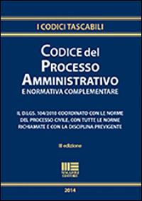 Codice del processo amministrativo - copertina