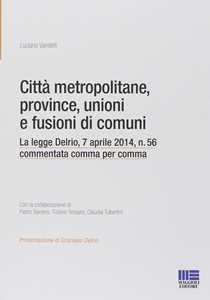 Città metropolitane, province, unioni e fusioni di comuni