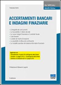 Accertamenti bancari e indagini finanziarie - Francesco Verini - copertina