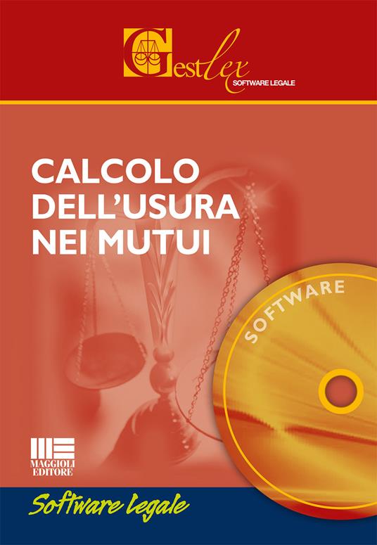 Calcolo dell'usura nei mutui. Software - Erennio Fabozzi - copertina