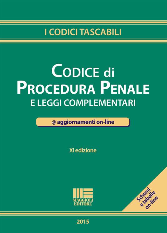 Codice di procedura penale e leggi complementari - copertina