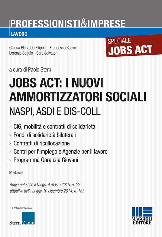 Jobs act. I nuovi ammortizzatori sociali - copertina