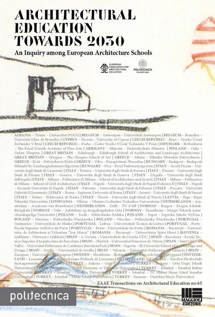 Architectural education towards 2030 - copertina