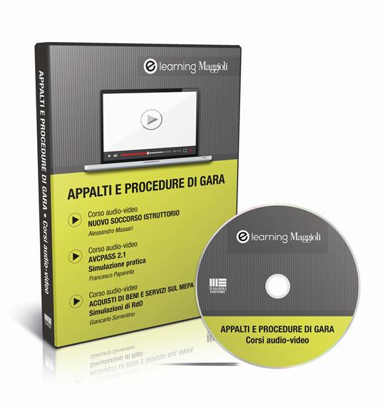 Appalti e procedure di gara. DVD. Con espansione online - copertina