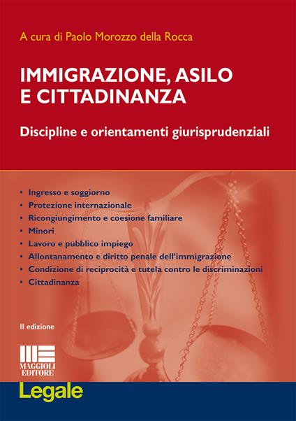 Immigrazione, asilo e cittadinanza - copertina