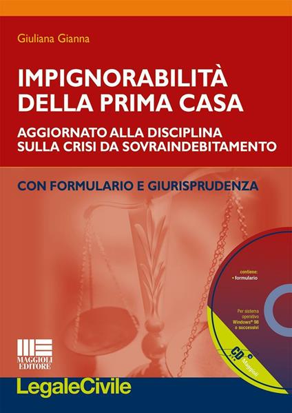 Impignorabilità della prima casa - Giuliana Gianna - copertina