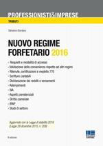 Nuovo regime forfettario 2016