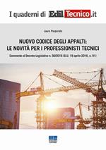 Nuovo codice degli appalti: le novità per i professionisti tecnici