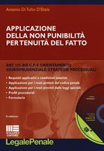 Applicazione della non punibilità per tenuità del fatto. Con CD-ROM