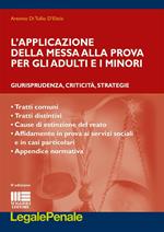 L' applicazione della messa alla prova per gli adulti e i minori