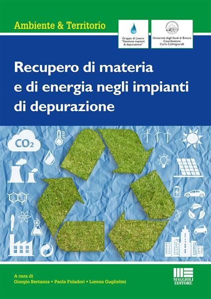 Recupero di materia e di energia negli impianti di depurazione - copertina