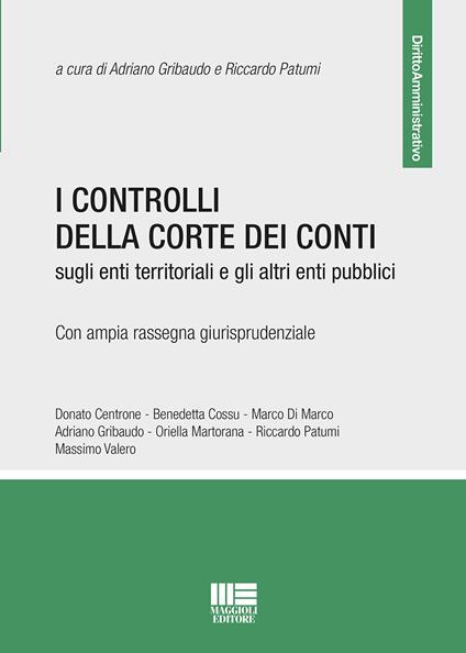 I controlli della Corte dei Conti sugli enti territoriali e gli altri enti pubblici - copertina