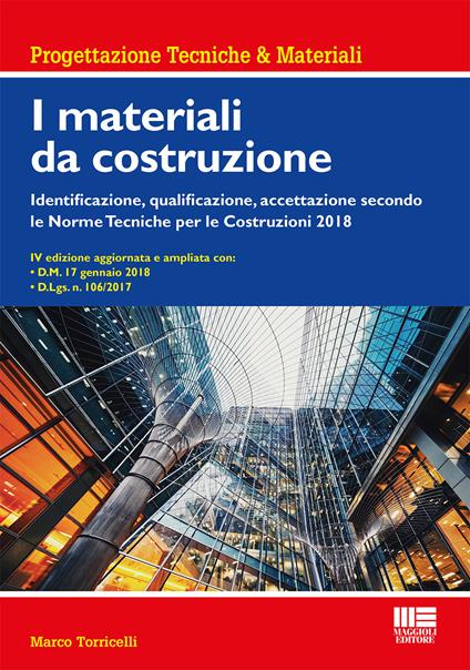 I materiali da costruzione - Marco Torricelli - copertina