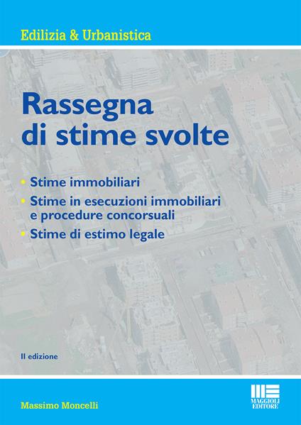 Rassegna di stime svolte - Massimo Moncelli - copertina