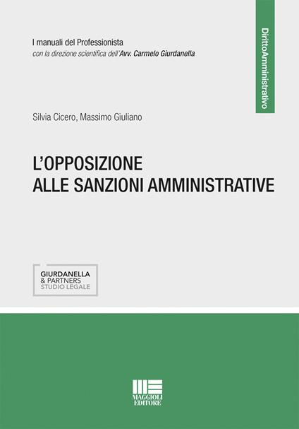 L' opposizione alle sanzioni amministrative - Carmelo Giurdanella - copertina