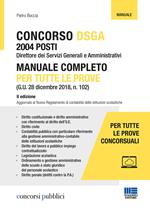 Concorso DSGA. Manuale completo per tutte le prove