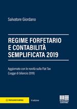Regime forfetario e contabilità semplificata 2019