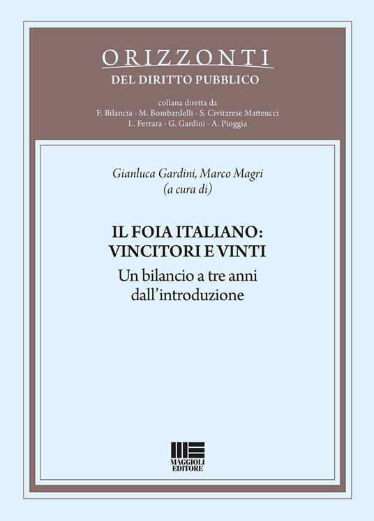 Il FOIA italiano: vincitori e vinti - copertina