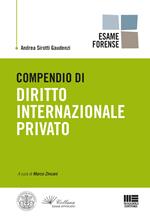 Compendio di diritto internazionale privato