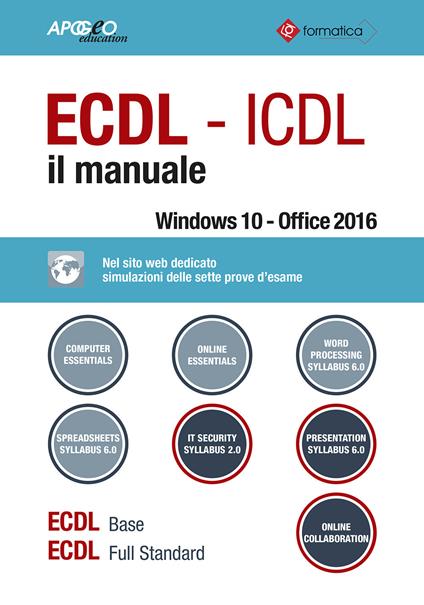 ECDL-ICDL. Il manuale - copertina