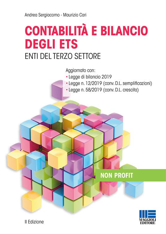 Contabilità e bilancio degli enti del terzo settore - Andrea Sergiacomo,Maurizio Cari - copertina