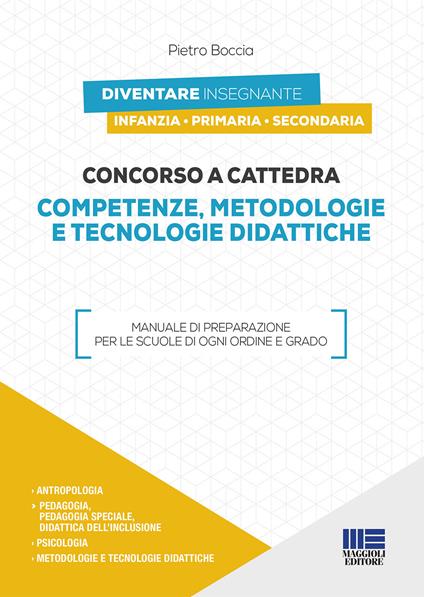 Concorso a cattedra 2019. Competenze, metodologie e tecnologie didattiche - Pietro Boccia - copertina