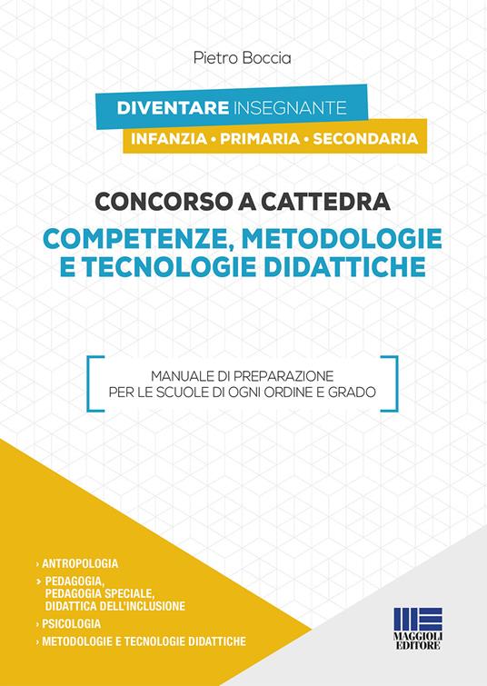 Concorso a cattedra 2019. Competenze, metodologie e tecnologie didattiche - Pietro Boccia - copertina