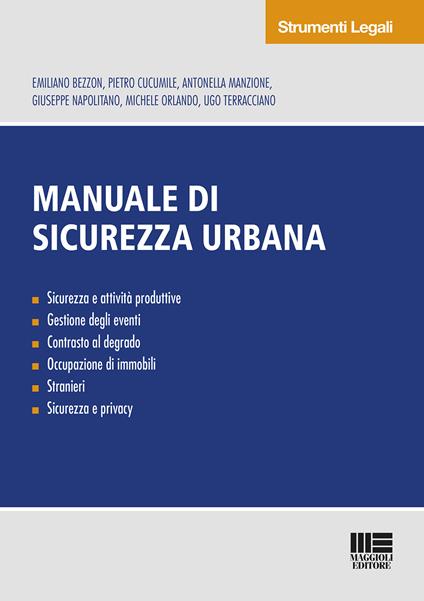 Manuale di sicurezza urbana - copertina